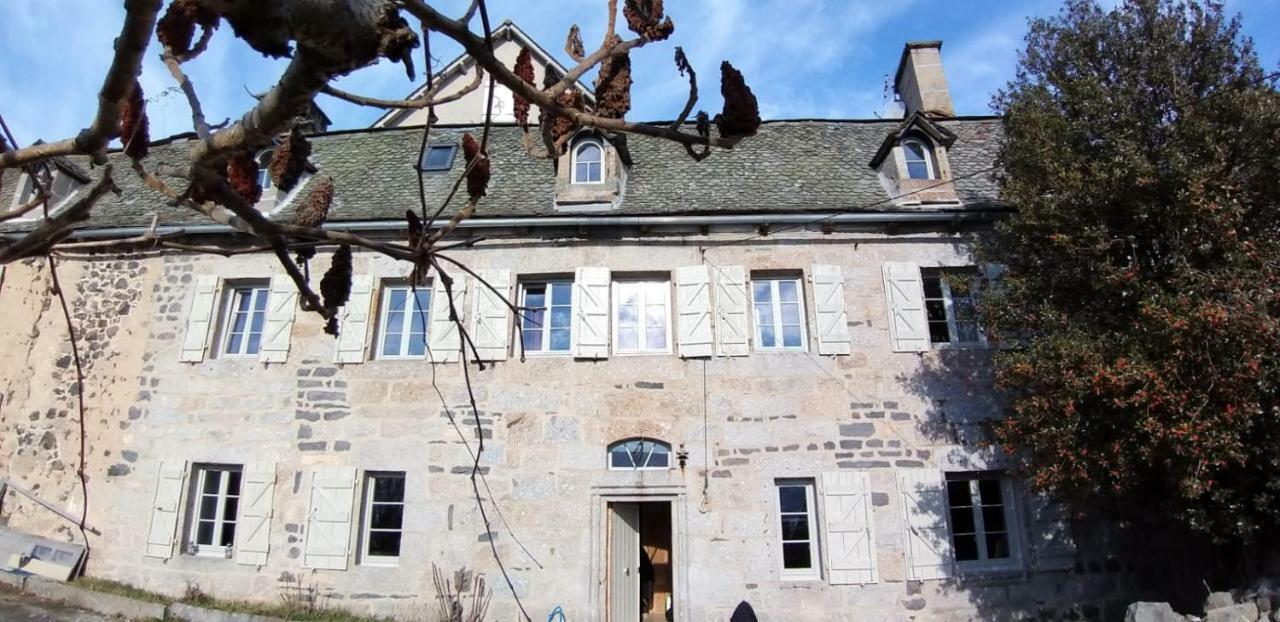 La Cure Grande Maison De Charme De 2 A 14 Personnes Saint-Urcize Exterior foto